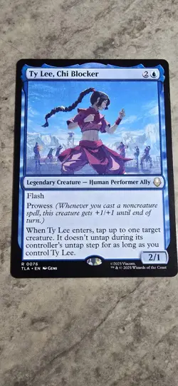Ty Lee Chi Blocker Avatar the Last Airbender Legendary Creature Rare MTG NM - Image 1