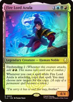NM Foil Fire Lord Azula, MTG, Avatar: The Last Airbender, Magic, 220 - Image 1