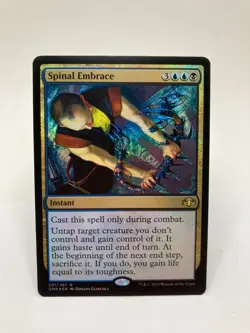 Spinal Embrace NM/M* FOIL Dominaria Remastered ENGLISH 201/261 mtg -UnltdCards - Image 1