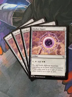 Orzhov Signet x 4 | 7% Off 2+ | Aetherdrift | NM | MTG - Image 1