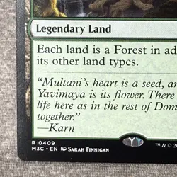 Yavimaya, Cradle of Growth - Modern Horizons 3 Commander #409 NM Non-Foil - Image 4