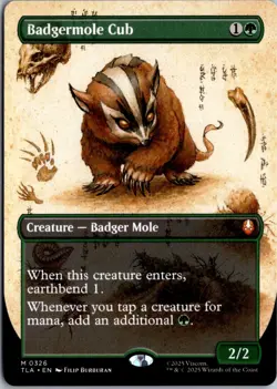 Badgermole Cub (Borderless) M Avatar: The Last Airbender 326 NM - Image 1
