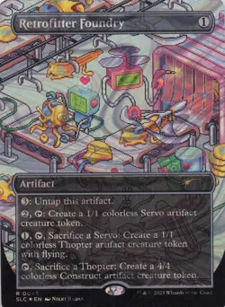 Retrofitter Foundry Secret Lair Countdown Kit Halo Foil #45 - Image 1