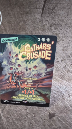 MTG, Cathars' Crusade #483, Innistrad Remastered, Borderless Movie Poster, NM - Image 2