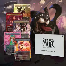 Magic: The Gathering Secret Lair Dogs vs Cats Set (2) Non-Foil SEALED 🐱 🐶 🔥 - Image 2