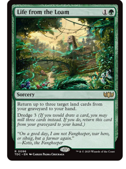 Life from the Loam Commander: Tarkir Dragonstorm MTG - Image 1