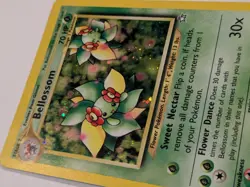 Bellossom 3/111 Neo Genesis 2000 Holo Rare WOTC Pokemon Card TCG LP Small Swirl - Image 3