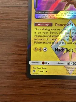 Pokemon TCG Tapu Koko 51/181 Rare Holo Sun & Moon Team Up - Image 5