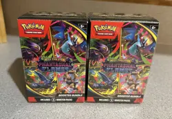Pokemon TCG Mega Evolutions Phantasmal Flames Booster Bundle Sealed New X2 - Image 1