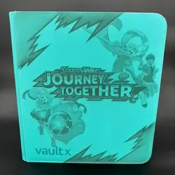 TheUnluckyCollector - Pokemon Journey Together Laser Engraved Vault X Binder - Image 1