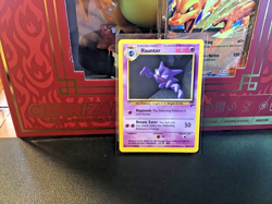 Haunter 43/130 Pokemon TCG 2000 Base Set 2 Regular Unlimited Uncommon NM - Image 1