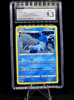 Pokemon Glaceon SWSH192 Cosmos Holo Black Star Promo CGC 9.5 Mint+ - Image 1