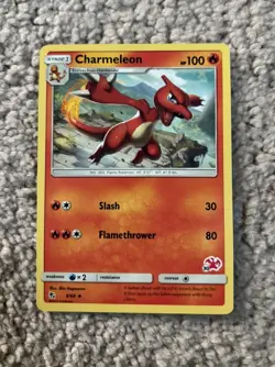 Charmeleon #51 8/68 Battle Academy Charizard Stamped Pokemon TCG NM - Image 1