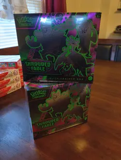 Pokemon LOT of (2) TCG SHROUDED FABLE Elite Trainer Box ETB NEW/Factory Sealed - Image 1