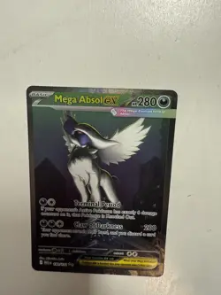 Mega Absol Ex 180/132 Special Illustration Rare Sir Pokemon Mega Evolution - Image 3