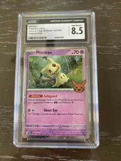 Mimikyu - (Cosmos Holo) 037/091 Trick or Trade Booster Bundle 2024 Holo for sale online - Image 1
