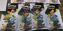 Complete Set (8) Pokemon First Partner Packs + Binder 820650809682 - Image 2
