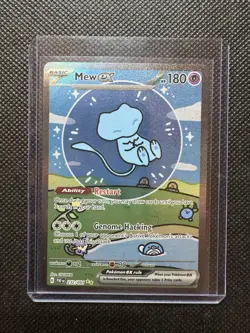 Pokemon TCG Paldean Fates Bubble Mew EX 232/091 Special Illustration Rare SIR NM - Image 1