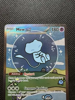 Pokemon TCG Paldean Fates Bubble Mew EX 232/091 Special Illustration Rare SIR NM - Image 3