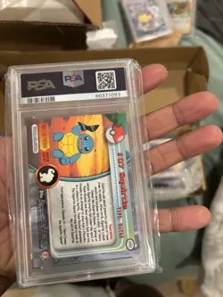 Squirtle - Pokemon Topps TV 1999 #07 - Mint PSA 9 - Image 2