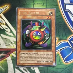 Yugioh! Time Wizard MRD-E065 Ultra Rare Unlimited Vintage MP - Image 1