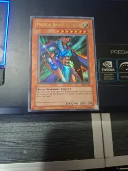 Yugioh- 1X Mystical Knight of Jackal - Ultra Rare - Unlimited - PGD-069 - LP - Image 1