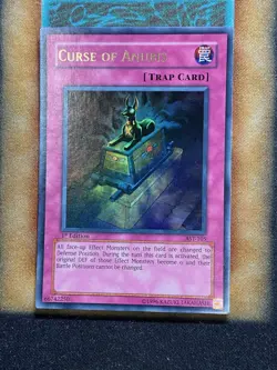 Yugioh Curse Of Anubis AST-105 Ultra Rare 1st Ed NM - Image 1
