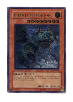 Phantom Dragon - LODT-EN041 - Ultimate Rare - 1st Edition Near Mint - Yu-Gi-Oh - Image 1