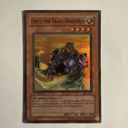 Yu-Gi-Oh! - Invasion of Chaos Freed the Brave Wanderer 2004 IOC-014 1st edition - Image 1