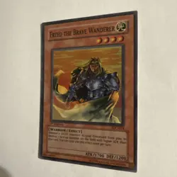 Yu-Gi-Oh! - Invasion of Chaos Freed the Brave Wanderer 2004 IOC-014 1st edition - Image 2