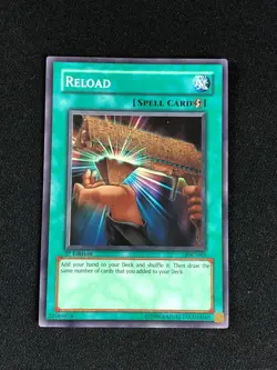 YUGIOH RELOAD IOC-045 1ST SUPER PLAY/EDGEWARE - Image 1