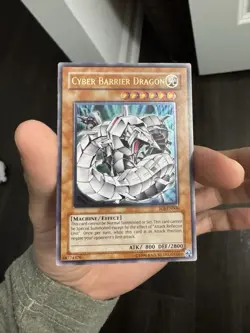 Yu-Gi-Oh! Cyber Barrier Dragon Ultimate Rare SOI-EN006 - EURO - LP - Unlimited - Image 1