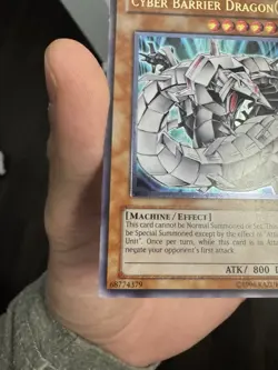 Yu-Gi-Oh! Cyber Barrier Dragon Ultimate Rare SOI-EN006 - EURO - LP - Unlimited - Image 5