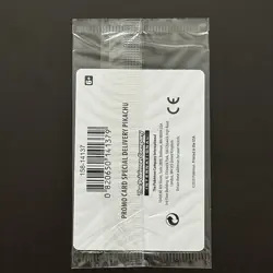 Special Delivery Pikachu SWSH074 Holo Promo Card SEALED WITH SWIRL - Image 2