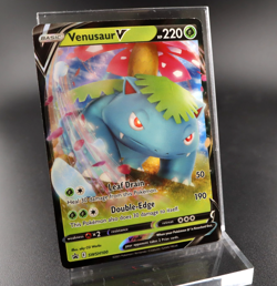 Venusaur V SWSH100 SWSH: Sword & Shield Promo Cards Holo - DMG/HP - Image 1
