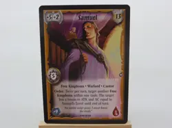 WARLORD Saga of the Storm CCG Free Kingdoms Character Card SAMUEL 068/162 - Image 1