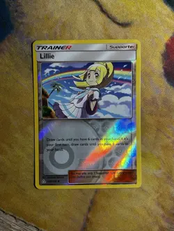 Lillie 125/156 SM Ultra Prism Reverse Holo Waifu Trainer Pokemon Card 2018 - Image 2