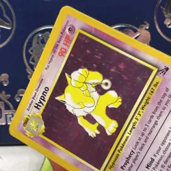 Hypno 8/62 Holo Rare Pokemon Card Fossil Set Vintage 1999 WOTC LP - Image 3
