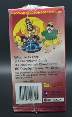 Dragon Ball Z Chromium Archive Edition Trading Cards Sealed DBZ Damaged Box - Image 2