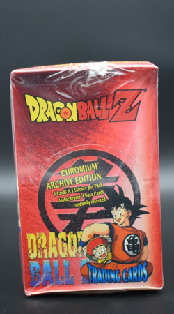 Dragon Ball Z Chromium Archive Edition Trading Cards Sealed DBZ Damaged Box - Image 5