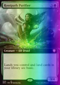 MTG Rootpath Purifier (44/240) The Brothers' War Commander LP FOIL - Image 1