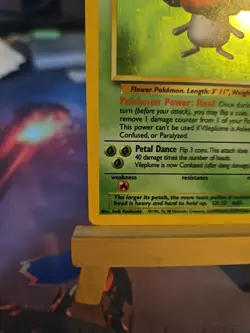 Pokemon TCG Vileplume Jungle Holo Card 15/64 Unlimited Rare, LP Condition - Image 5
