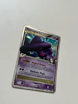 2009 Pokemon Rising Rivals Mismagius GL LV.X 110/111 Reverse Holo Card (LP) - Image 2