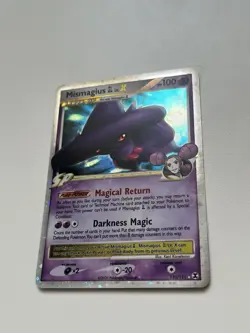 2009 Pokemon Rising Rivals Mismagius GL LV.X 110/111 Reverse Holo Card (LP) - Image 3