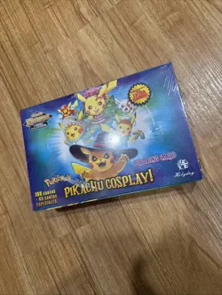 New PIKACHU Cosplay Halloween Cards Box 30 Packs - Image 1