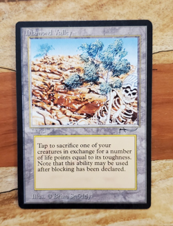 MTG Diamond Valley Arabian Nights English MP - Image 1