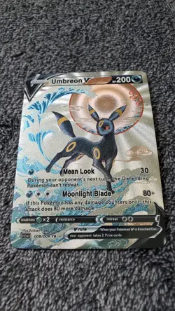 NEW ~ ART CARD Pokemon TCG Umbreon V Illustration Immersive TEXTURED - Image 4