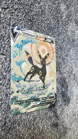 NEW ~ ART CARD Pokemon TCG Umbreon V Illustration Immersive TEXTURED - Image 5
