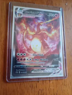 Pokemon Card Charizard VMAX SWSH261 Full Art Holo Promo - Image 2