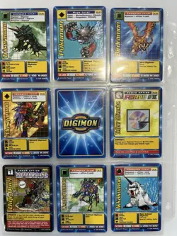 1999 Digimon Card Lot Of 17 Cards, Bandai, All Original, Nice !!! - Image 2
